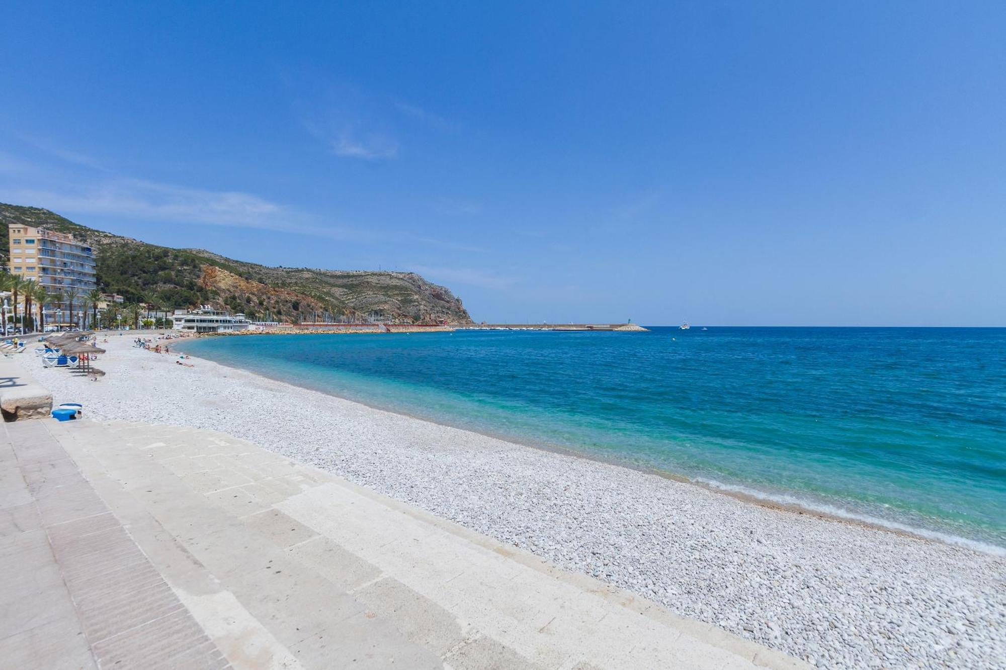 Apartamento Javea Puerto Bagian luar foto